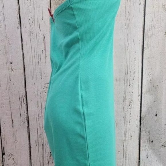 Women's XXL Nine West Light Teal Halter Beach Mexico Vacation Summer Dress NEW - Picture 6 of 15